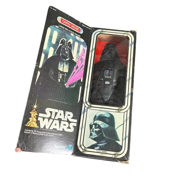 Vintage Star Wars Darth Vader 15" Action Figure - New In Box - 1977/78 - Kenner - Picture 4 of 10